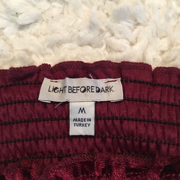 Urban Outfitters Velvet Top - Picture 3 of 4